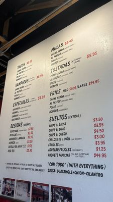 Menu photo 8 Taco Viva Phoenix, AZ
