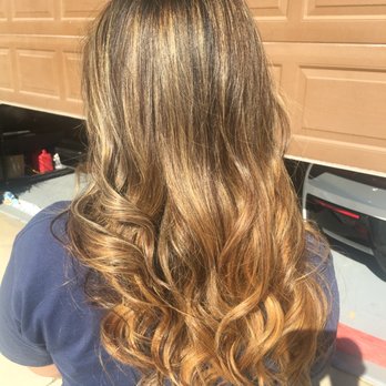 Mimi's Hair Designs - After Paola did my hair. - Hair Salons Near Me - Fontana, California Mimi's Hair Designs - After Paola did my hair. - Hair Salons Near Me - Fontana, California