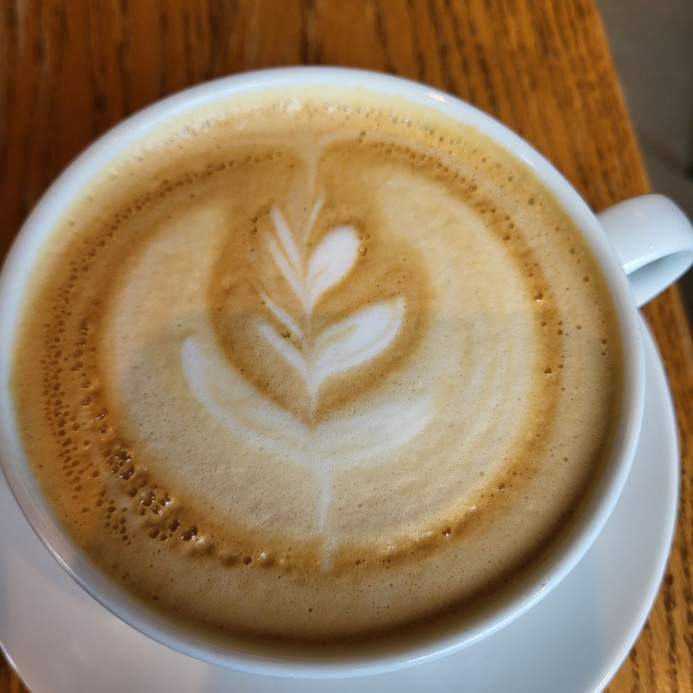 Rose latte
