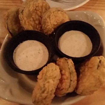 Moxy - Fried pickle chips with Raye's honey mustard and spicy ranch. - American Near Me - Portsmouth, New Hampshire Moxy - Fried pickle chips with Raye's honey mustard and spicy ranch. - American Near Me - Portsmouth, New Hampshire