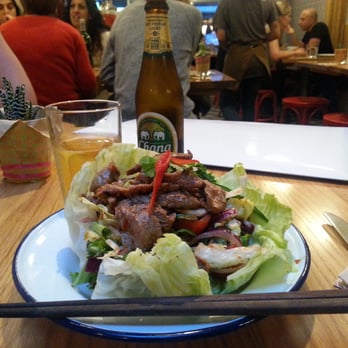 Rosa's Carnaby - Spicy Beef Salad - Thai Near Me - London, XGL