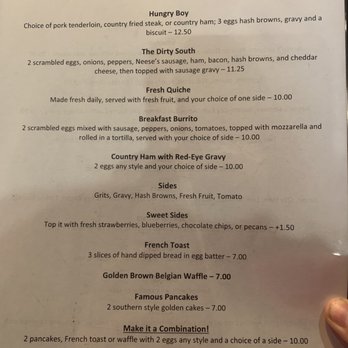 Tom’s Place Restaurant - Menu - American Near Me - High Point, North Carolina