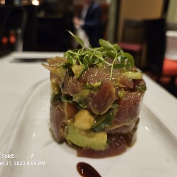Roy's Restaurant - Big eye tuna poke with avocado - Seafood Near Me - Anaheim, California Roy's Restaurant - Big eye tuna poke with avocado - Seafood Near Me - Anaheim, California