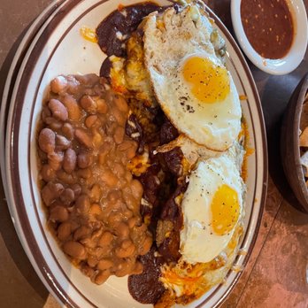 La Tertulia - Huevos Rancheros red sauce - New Mexican Cuisine Near Me - Tulsa, Oklahoma La Tertulia - Huevos Rancheros red sauce - New Mexican Cuisine Near Me - Tulsa, Oklahoma