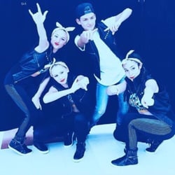Miss Jessica's Jamz Studio Of Dance - Our senior Hip Hop Company getting ready to take the stage!!