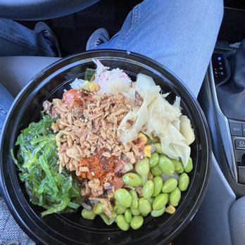 Poke Don - Poke Bowl with salmon and scallops - Seafood Near Me - San Ramon, California Poke Don - Poke Bowl with salmon and scallops - Seafood Near Me - San Ramon, California