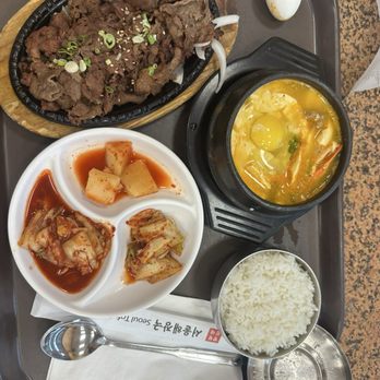 Seoul Tofu House - bulgogi with Kimchi Tofu Stew - Korean Near Me - Northridge, California Seoul Tofu House - bulgogi with Kimchi Tofu Stew - Korean Near Me - Northridge, California
