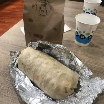 Paniolos - Kapolei - Burrito with a side of chips - Mexican Near Me - Kapolei, Hawaii