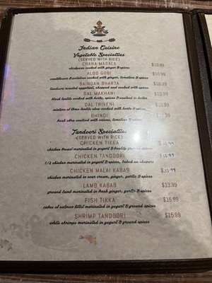 Menu photo 4 Little Tibet Boulder, CO