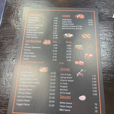 Menu photo 4 Platter House Teaneck, NJ