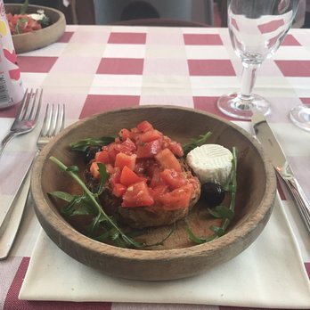 Antica Hostaria Romanesca - Bruschetta that I had every time. SO good. - Roman Near Me - Rome, RM
