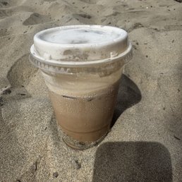 Samoa Iced Latte with Cold Foam