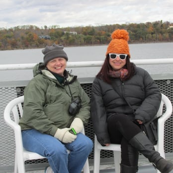 Hudson River Cruises - Scruffy Yelpers, Lydia and Cindy - Boat Charters Near Me - Kingston, New York
