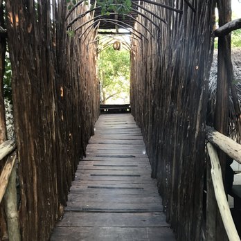Manglex Eco Hotel - The bridge to the rooms - Hotels Near Me - Tulum, ROO