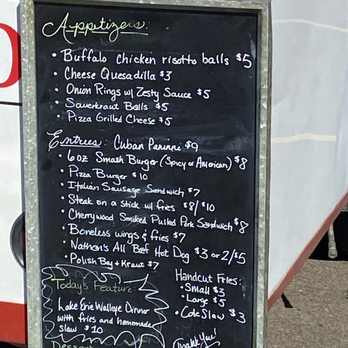 Doanvilles Finest Foods - Menu for the day we went to the food truck - Food Trucks Near Me - Canton, Ohio Doanvilles Finest Foods - Menu for the day we went to the food truck - Food Trucks Near Me - Canton, Ohio