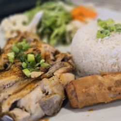 Sandwich Pho Reel - Special order of Grilled chicken w/ steam rice