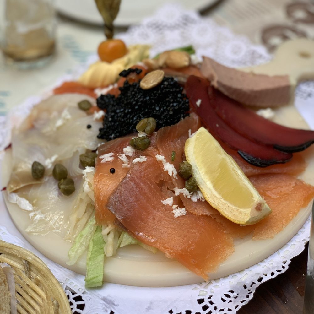 Bodegas Castañeda - Cold smoked fish plate - Spanish Near Me - Granada, GR Bodegas Castañeda - Cold smoked fish plate - Spanish Near Me - Granada, GR