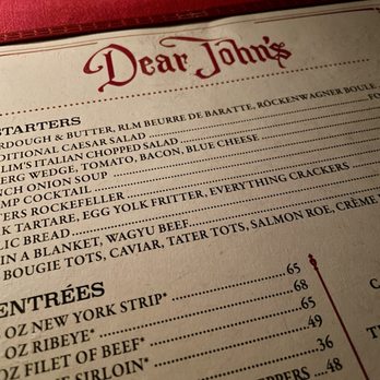 Dear John’s - American Near Me - Culver City, California