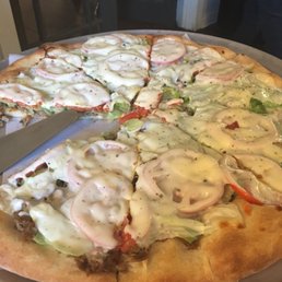 Philly Cheesesteak Pizza