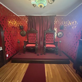 The Satanic Temple - Throne room - Art Galleries Near Me - Salem, Massachusetts