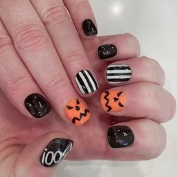 Halloween fun nails by Lan! Halloween fun nails by Lan!