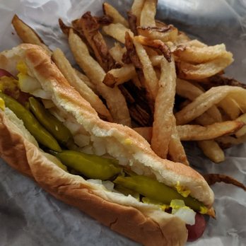 Rand Red Hots - Hot dog and fries - Hot Dogs Near Me - Des Plaines, Illinois Rand Red Hots - Hot dog and fries - Hot Dogs Near Me - Des Plaines, Illinois