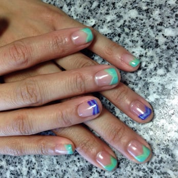 Aye Salon - My little mermaid inspired nails by Alyssa! - Hair Salons Near Me - Elk Grove, California