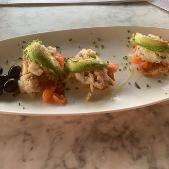 The Dead Fish - Crab bruschetta - Seafood Near Me - Crockett, California The Dead Fish - Crab bruschetta - Seafood Near Me - Crockett, California