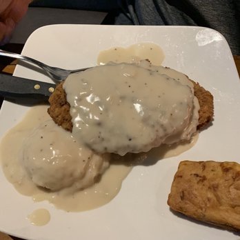Kelly's Craft Tavern - Chicken fried steak was yummy. I don't recommend the mashed potatoes - New American Near Me - Frisco, Texas Kelly's Craft Tavern - Chicken fried steak was yummy. I don't recommend the mashed potatoes - New American Near Me - Frisco, Texas
