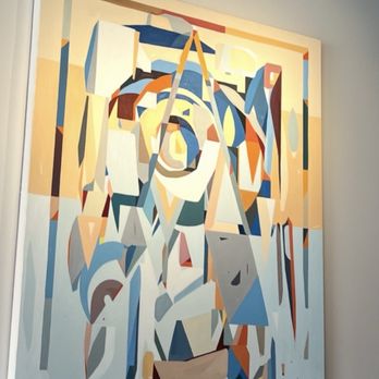 Pixlcat Coffee - The painting looks like it's salty waters and the sun is in the horizon - Coffee & Tea Near Me - San Francisco, California Pixlcat Coffee - The painting looks like it's salty waters and the sun is in the horizon - Coffee & Tea Near Me - San Francisco, California
