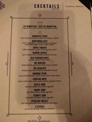 Menu photo 8 Prohibition Charleston, SC Menu photo 8 Prohibition Charleston, SC