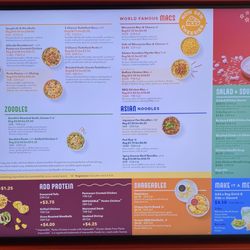 Noodles and Company - Menu