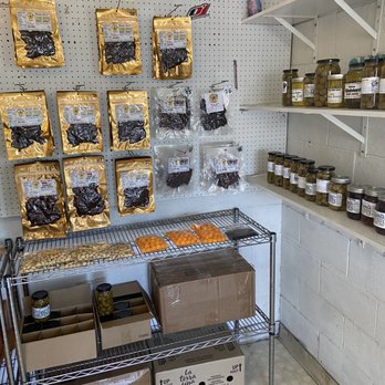 Gus's Really Good Fresh Jerky - shelves of food - Specialty Food Near Me - Needles, California