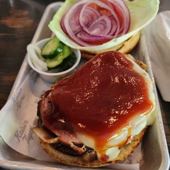 Kaiser Tiger - The Bomb Sandwich (Top Off) - New American Near Me - Chicago, Illinois Kaiser Tiger - The Bomb Sandwich (Top Off) - New American Near Me - Chicago, Illinois