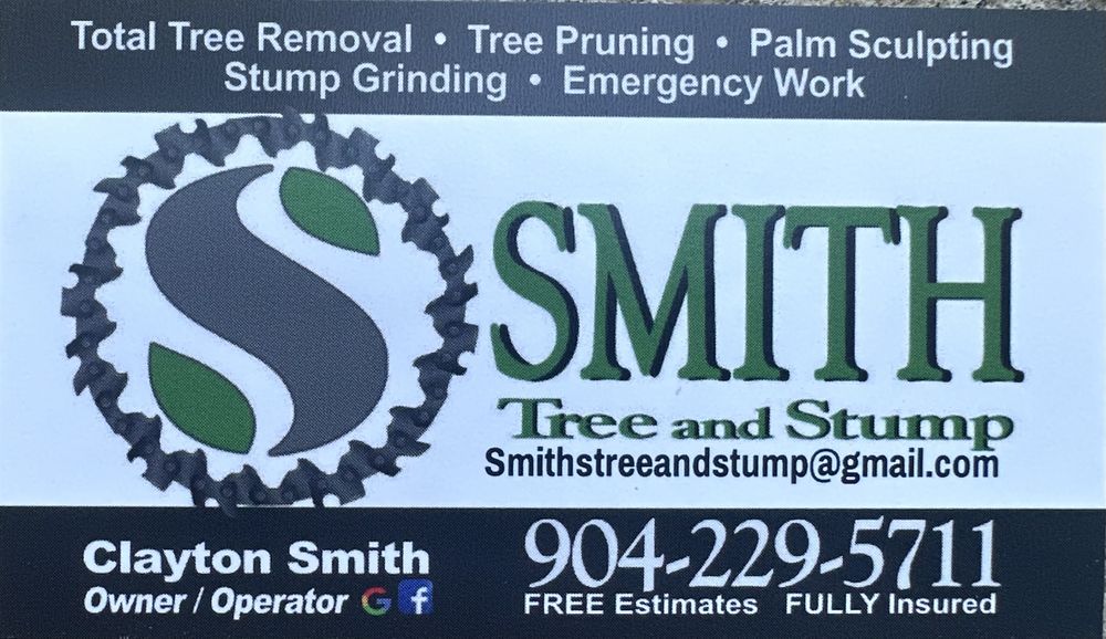 SMITH TREE AND STUMP Updated June 2024 Jacksonville, Florida Tree
