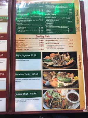 Menu photo 4 Taco Mex Silver Spring, MD