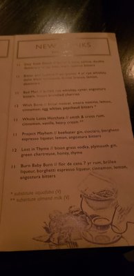 Menu photo 8 The Mode Lounge Boise, ID