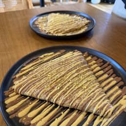 Pistachio Kunafa Crepe Pistachio Kunafa Crepe