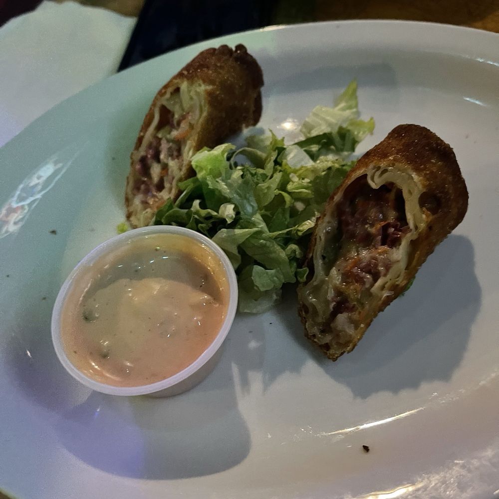 Briny Irish Pub - Reuben The Irish Egg Roll - American Near Me - Pompano Beach, Florida Briny Irish Pub - Reuben The Irish Egg Roll - American Near Me - Pompano Beach, Florida