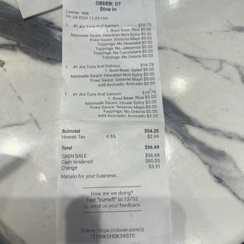Uncle Sharkii Poke Bar - Hawaiian Near Me - Urban Honolulu, Hawaii