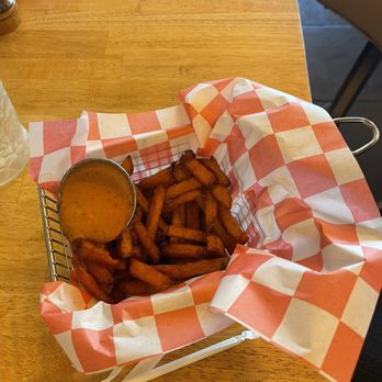 Jack's Surf & Turf - Seafood & Steak - Sweet potato fries. - Seafood Near Me - Montclair, New Jersey