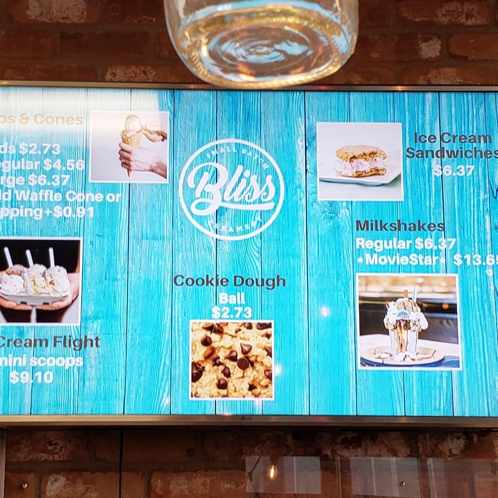 Bliss Small Batch Creamery - Menu - Ice Cream & Frozen Yogurt Near Me - University Place, Washington