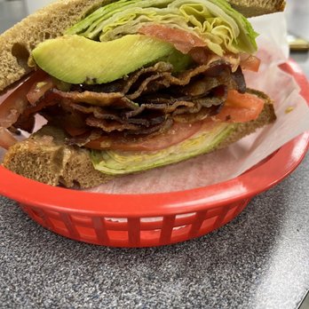 Bagelworks - Huge B.L.A.T Sandwich - Bagels Near Me - Boca Raton, Florida Bagelworks - Huge B.L.A.T Sandwich - Bagels Near Me - Boca Raton, Florida