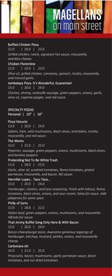 Menu photo 2 Magellans On Main St Waukesha, WI