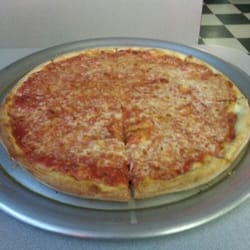 Pizza is great!  Sauce and cheese remind me of the old Jerrys on Peqionneck St in Bpt