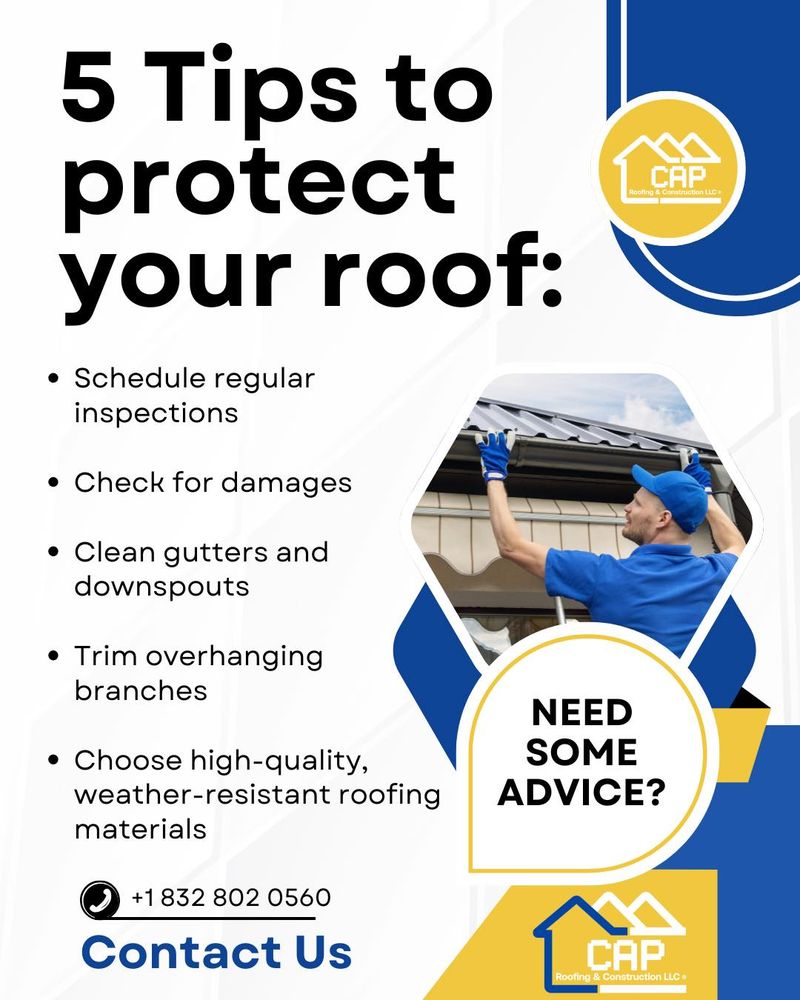 Slide of CAP Roofing and Construction