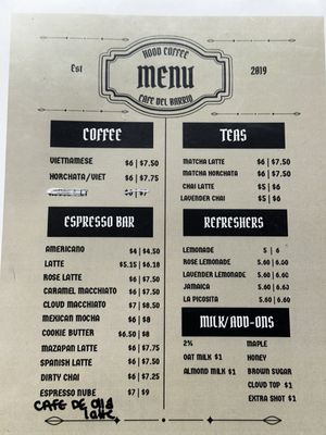Menu photo 3 Hood Coffee Orange, CA Menu photo 3 Hood Coffee Orange, CA