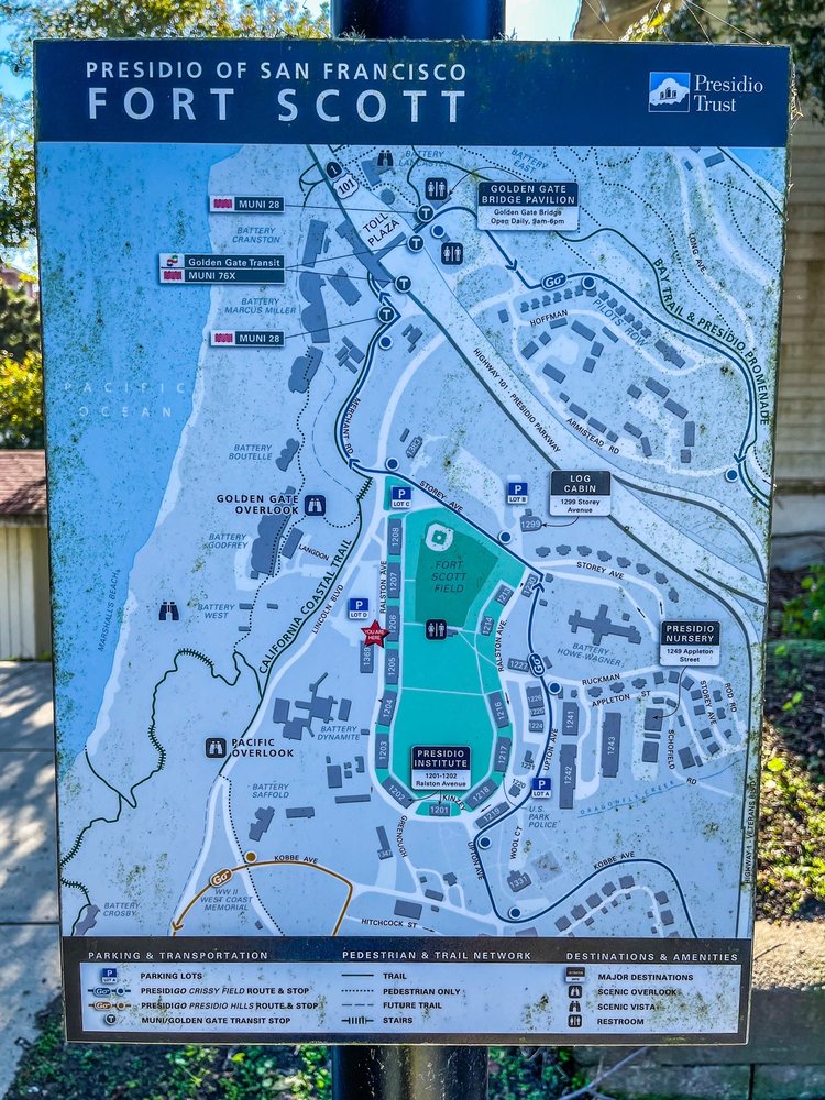 Fort Scott Field at the Presidio