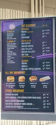 Menu photo 5 Black Rifle Coffee Company Benbrook, TX