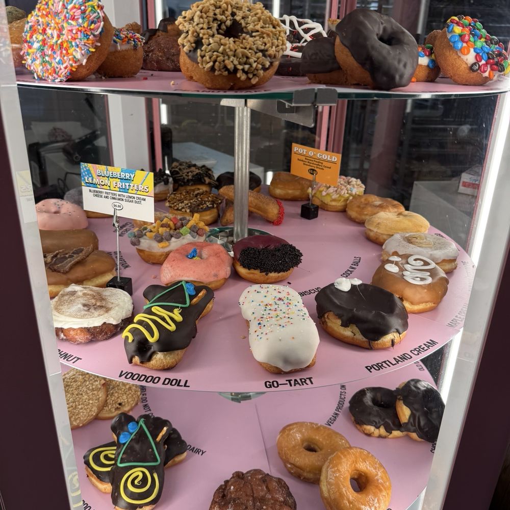 Voodoo Doughnut - Chocolate Old Fashioned - Donuts Near Me - Chicago, Illinois